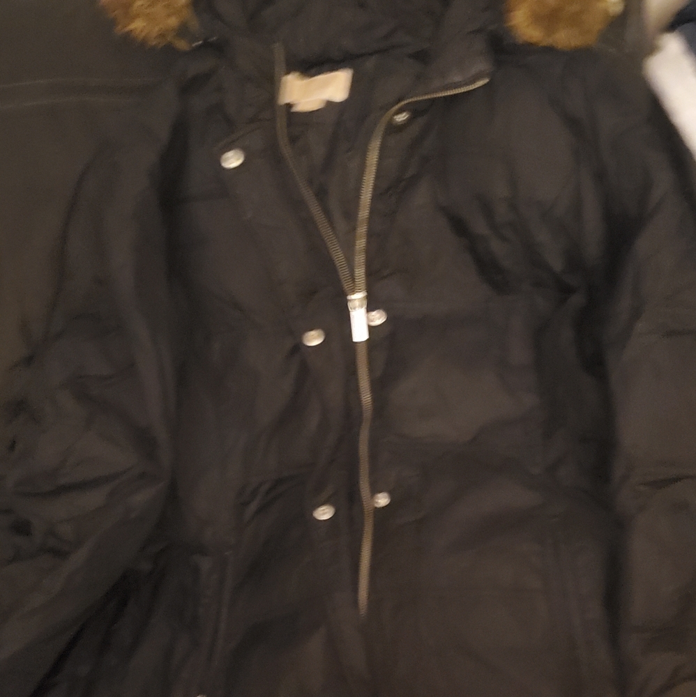 Women's Michael kors long winter puff coat 1X used